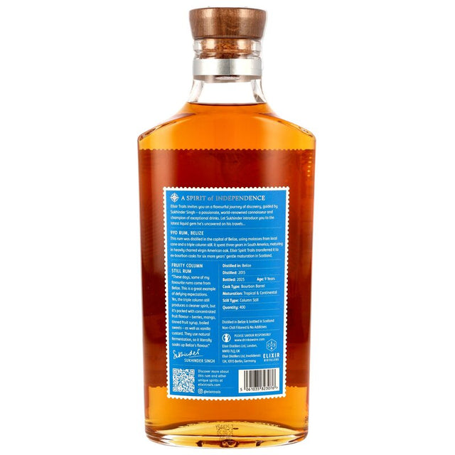 Rum of the World - Belize 4YO 2017 - TVL17PMD20 - 43% - 700ml
