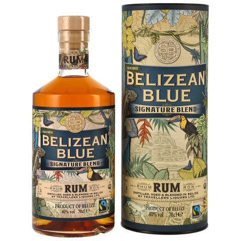Belizean Blue Signature Blend Rum - Travelers Liquors (Fairtrade)