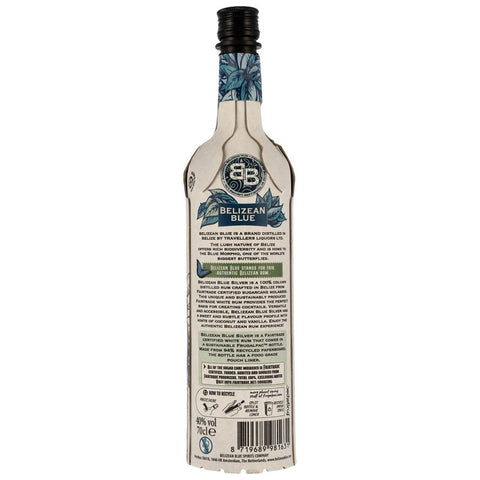 Rhum bleu argent bélizien - Travelers Liquors