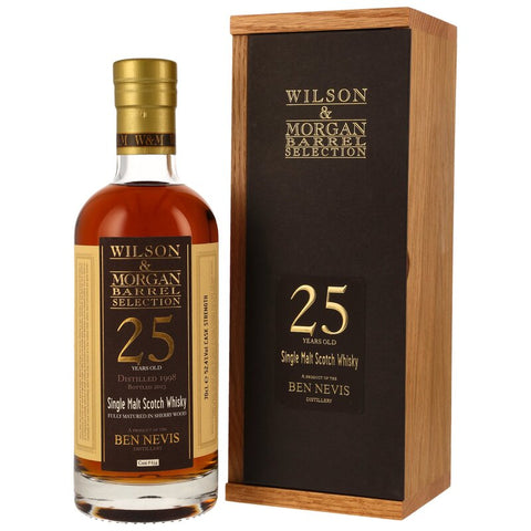 Ben Nevis 1998/2023 - 25 ans - Entièrement élevé en bois de Sherry #634 - Wilson &amp; Morgan