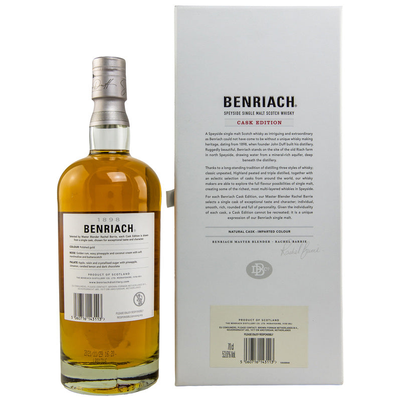 Benriach 1997/2021 - 24 y.o. - Rum Barrel