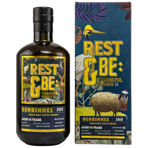 Benrinnes 2009/2023 - 14 yo - Single Cask #300774 - Rest &amp; Be Thankful