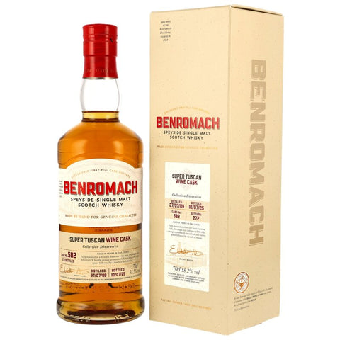 Benromach 2009/2025 - 15 y.o. - Super Tuscan Wine Cask (1st Fill Sassicaia Wine Cask) #582 Itineraires