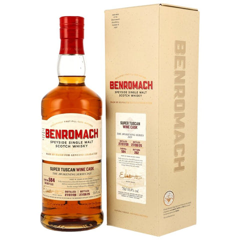 Benromach 2009/2025 - 16 y.o. - 1st Fill Sassicaia Wine Cask #584 - The Awakening Series