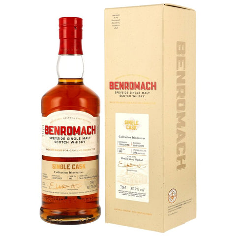 Benromach 2014/2025 - 10 y.o. - 1st Fill Sherry Cask #893 Itineraires