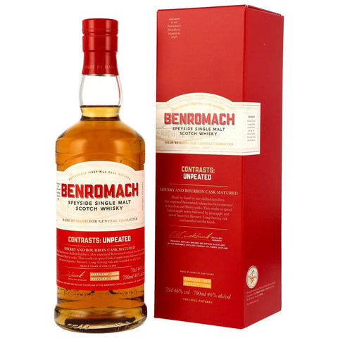 Benromach Contrasts : Non tourbé – 2014/2024 – Fût de sherry et de bourbon