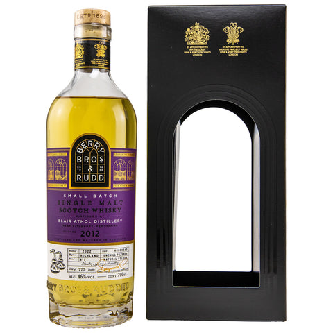 Blair Athol 2012/2022 - Petit lot (Berry Bros &amp; Rudd)