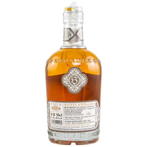 Rhum Bonpland XO sans tube