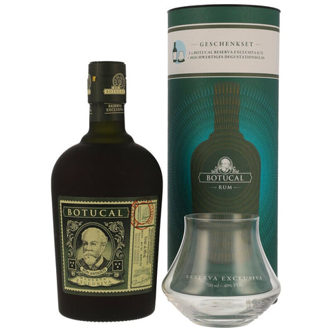 Botucal Reserva Exclusiva in tube - with glass