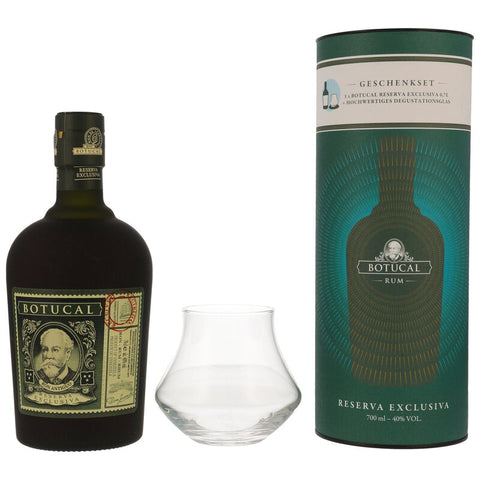 Botucal Reserva Exclusiva in tube - with glass