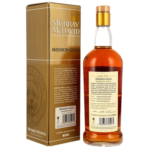 Bowmore 2001 - 15 y.o. - #5 - Murray McDavid