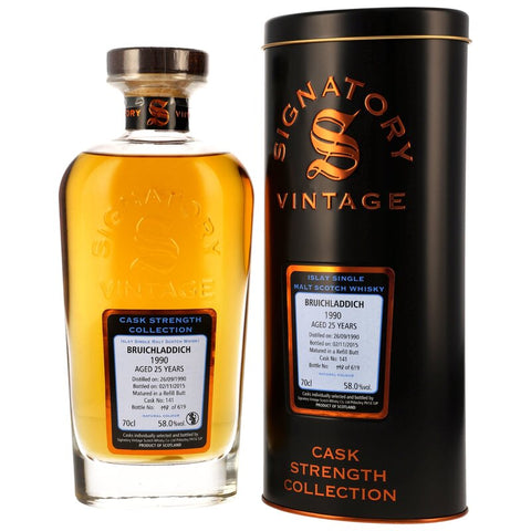 Bruichladdich 1990/2015 - 25 y.o. - Sig CS #141