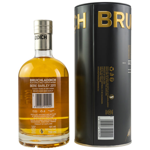 Bruichladdich 2011/2021 - 10 yo - Bere Barley