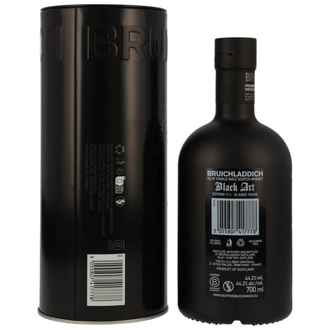 Bruichladdich Black Art Edition 11.1 - 24 yoLimited Edition 2023 Release