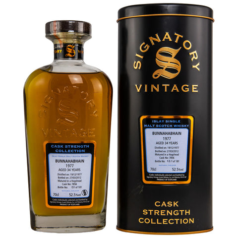 Bunnahabhain 1977/2012  Sig CS #7856