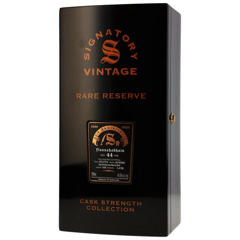 Bunnahabhain 1978/2023 - 44 y.o. #7638 - 35th Anniversary - Sig RR - Auktion