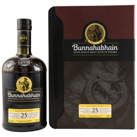 Bunnahabhain 25 yo - new equipment