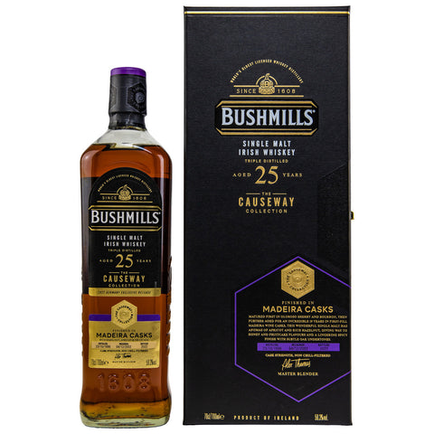 Bushmills 1996/2022 - 25 ans - Madeira Cask - The Causeway Collection