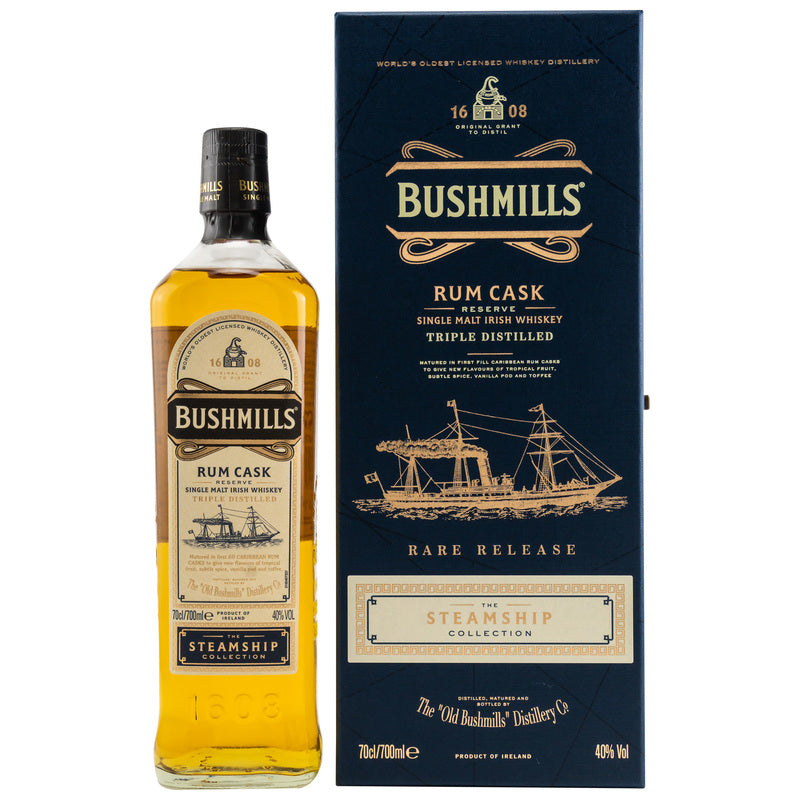 Bushmills Rum Cask Reserve - The Steamship Collection