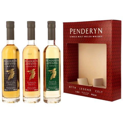 Penderyn Collection Myth/Legend/Celt - 3x 200ml