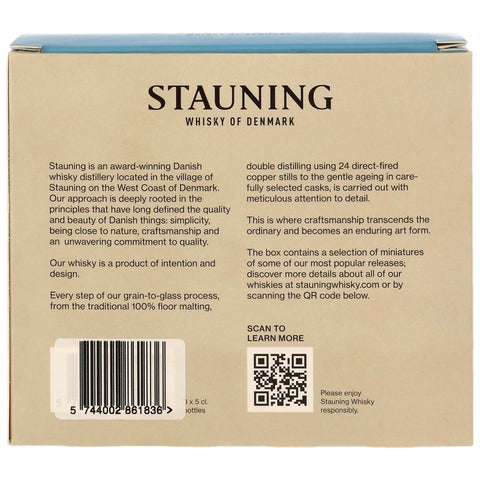 Stauning Core Set Mini Collection - Danish Whisky - 43,83%