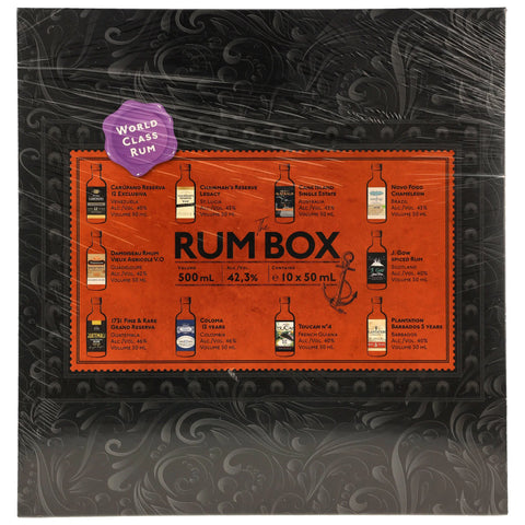 The Rum Box 10 x 0,05l Neue Ausstattung 2026 42,3%