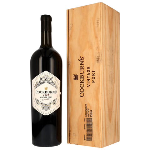 Cockburns 2024 Vintage Port in Einzel-Holzbox 3L