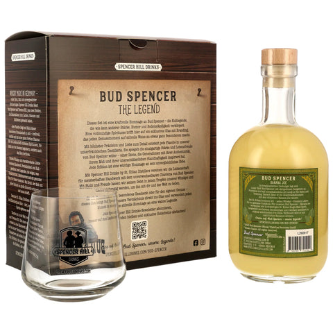 Bud Spencer The Legend - Banana Joe Likör + Glas