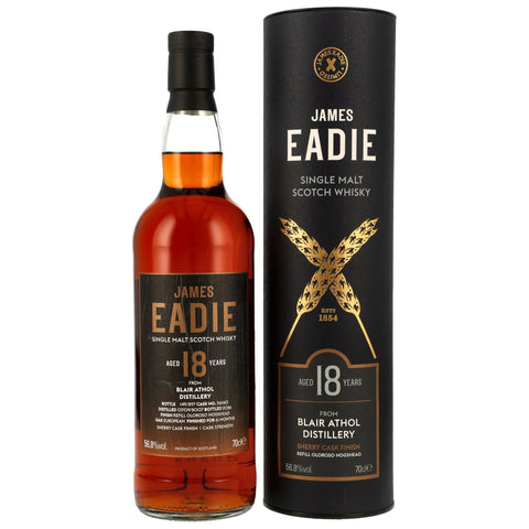 Blair Athol 2007/2026 - 18 y.o. - Refill Oloroso Sherry Hogshead Finish #361160 - James Eadie