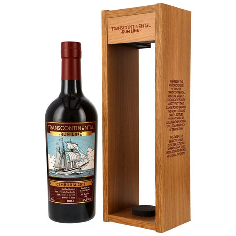 Cambodia 2017/2025 - 7 y.o. - Single Cask #SAM17AO98 - Transcontinental Rum Line - KIRSCH - Auktion