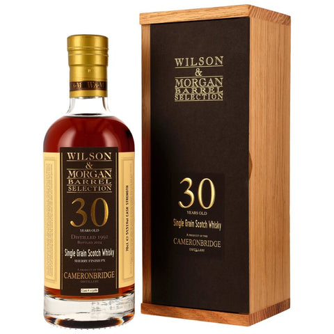 Cameronbridge 1992/2024 - 30 ans - 1er remplissage PX Sherry #115086 - Wilson &amp; Morgan 