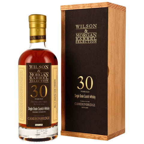 Cameronbridge 1992/2024 - 30 ans - 1er remplissage PX Sherry #115089 - Wilson &amp; Morgan
