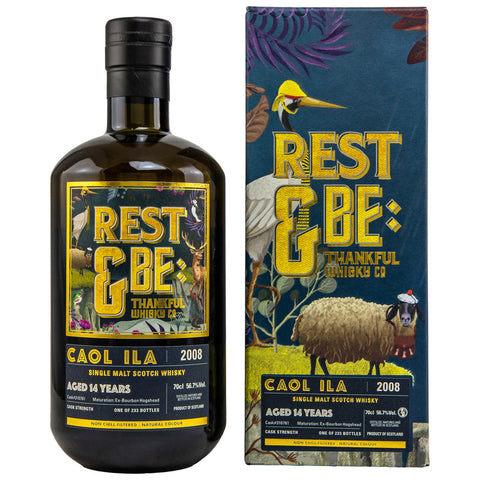 Caol Ila 2008/2023 - 14 yo - Single Cask #310761 - Rest &amp; Be Thankful