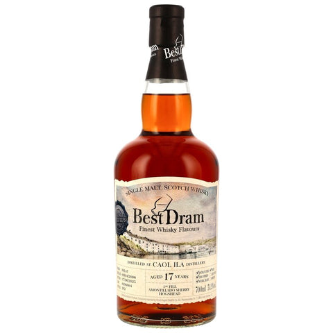 Caol Ila 2008/2025 - 17 y.o. - 1st Fill Amontillado Hogshead #306604 (Best Dram)