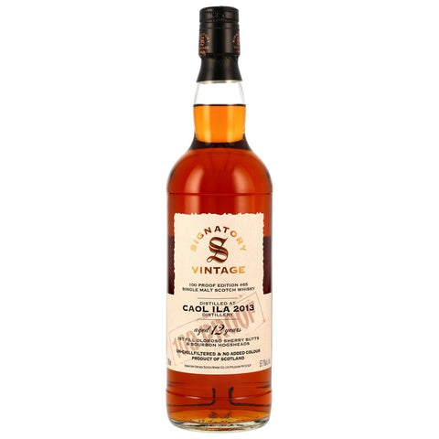 Caol Ila 2013/2025 - 12 y.o. - Signatory 100 PROOF Edition #65