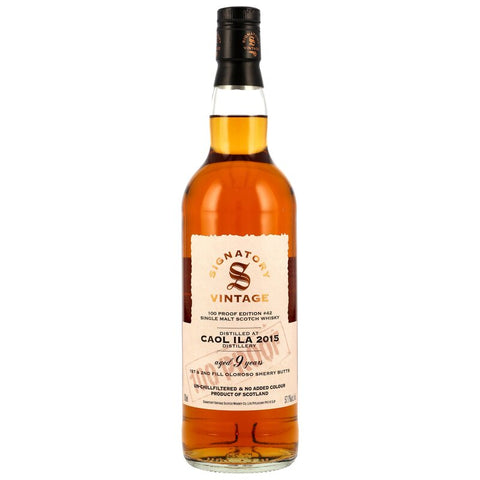 Caol Ila 2015/2025 - 9 y.o. - Signatory 100 PROOF Edition #42