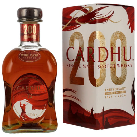 Cardhu 12 yo Wine Cask 200th Anniversary