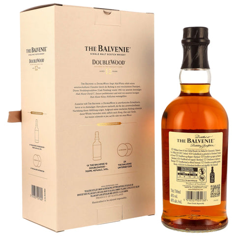 Balvenie 12 y.o. Double Wood + 2 Untersetzer