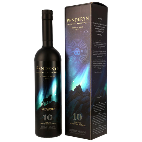 Penderyn 10 y.o. Badwolf - Icons of Wales No 13