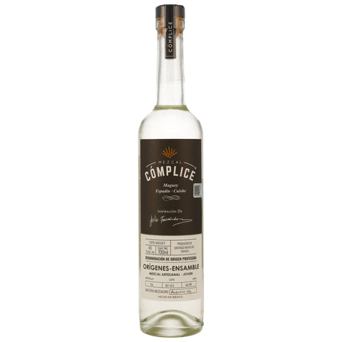 Mezcal Complice Maguey Espadin - Cuishe - Origenes Ensamble
