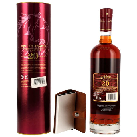 Centenario 20 y.o. Fundacion in Tube + Kartenetui
