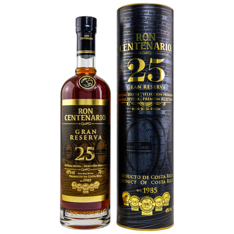 Centenario 25 y.o. Gran Reserva - Neue Ausstattung