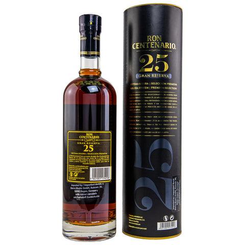 Centenario 25 y.o. Gran Reserva - Neue Ausstattung