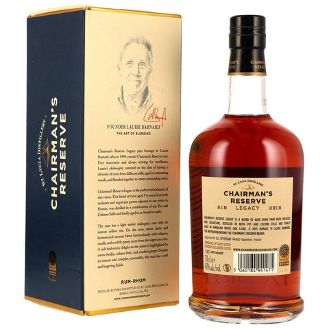 Chairman's Reserve Legacy - nouvel équipement