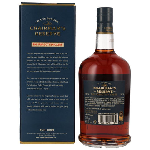 Chairmans Reserve The Forgotten Casks (en GP) Nouveaux équipements