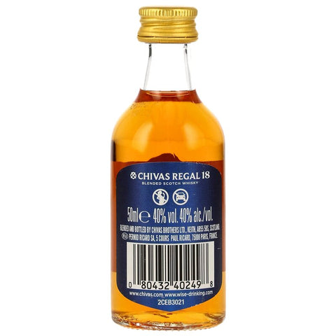 Chivas 18 y.o. Gold Signature - Mini - neues Design