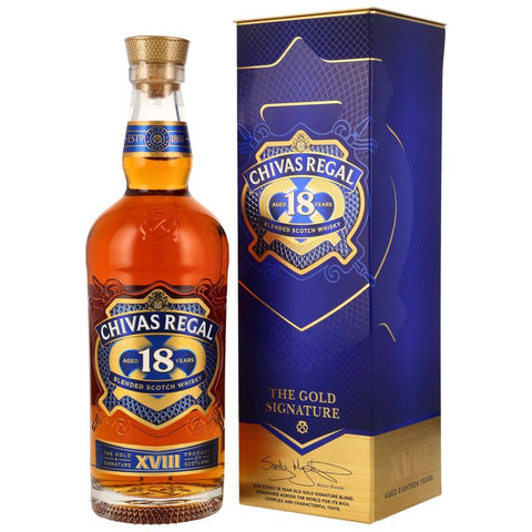 Chivas Regal 18 yo Gold Signature - new design 2024