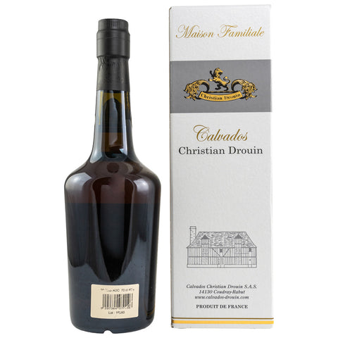 Christian Drouin 20 ans d'âge Calvados A.O.C