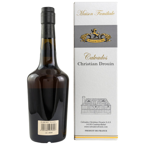 Christian Drouin 25 ans d'âge Calvados A.O.C