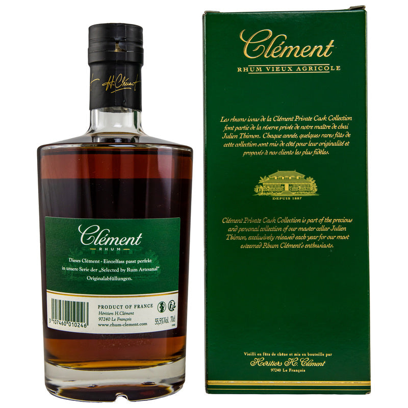 Clement Rhum Private Cask Collection 5 y.o. 2015 Cask